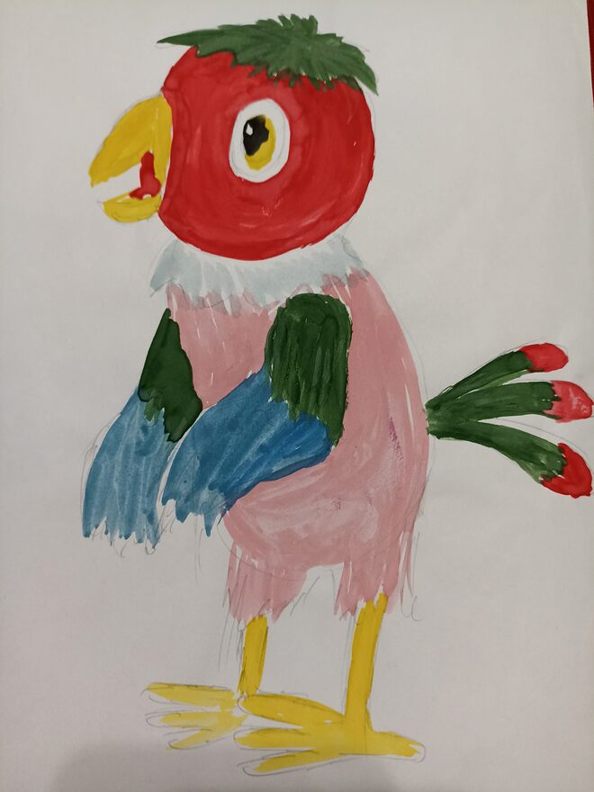 Всероссийский творческий конкурс «В гостях у сказки»  - детский рисунок, поделка, творческая работа, категория школьники, 1 класс, дистанционный конкурс, школьный конкурс