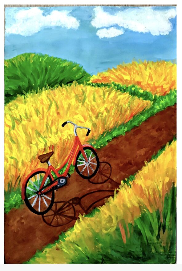 Всероссийский творческий конкурс «Очарование осени»  - детский рисунок, поделка, творческая работа, категория школьники, 8 класс, дистанционный конкурс, школьный конкурс