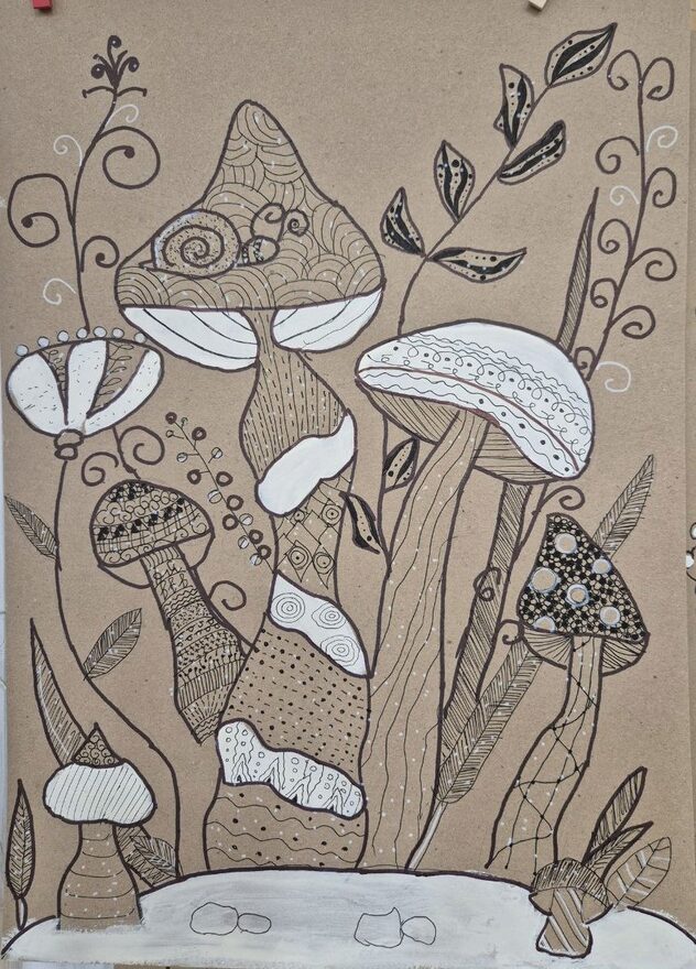 Всероссийский творческий конкурс «Очарование осени»  - детский рисунок, поделка, творческая работа, категория школьники, 3 класс, дистанционный конкурс, школьный конкурс