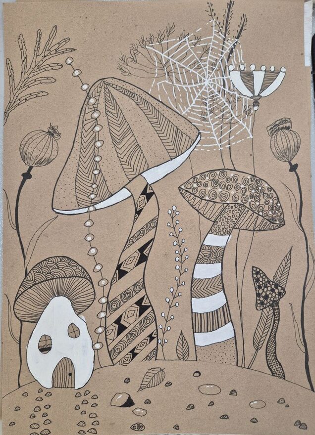 Всероссийский творческий конкурс «Очарование осени»  - детский рисунок, поделка, творческая работа, категория школьники, 4 класс, дистанционный конкурс, школьный конкурс