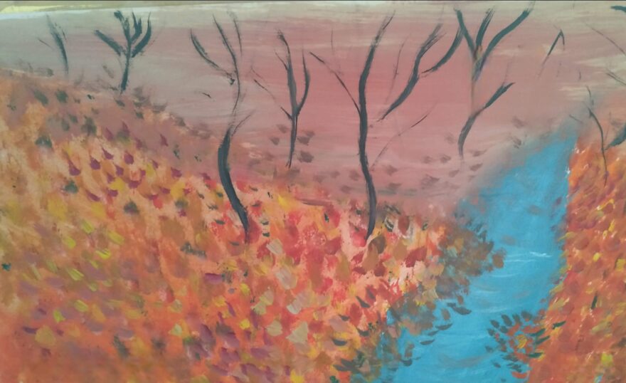 Всероссийский творческий конкурс «Очарование осени»  - детский рисунок, поделка, творческая работа, категория школьники, 6 класс, дистанционный конкурс, школьный конкурс