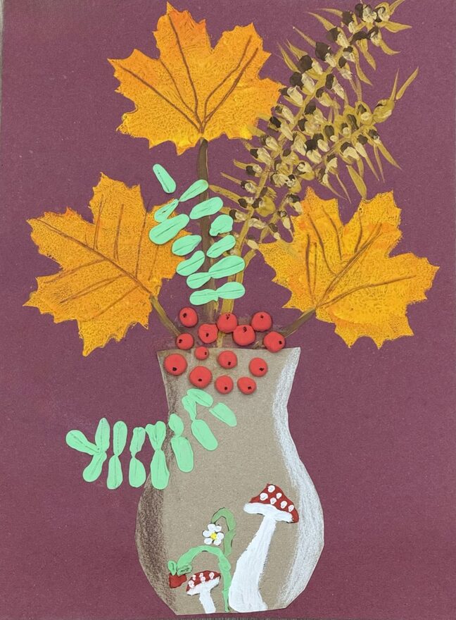Всероссийский творческий конкурс «Очарование осени»  - детский рисунок, поделка, творческая работа, категория школьники, 3 класс, дистанционный конкурс, школьный конкурс