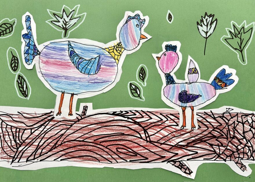 Всероссийский творческий конкурс «Очарование осени»  - детский рисунок, поделка, творческая работа, категория школьники, 1 класс, дистанционный конкурс, школьный конкурс