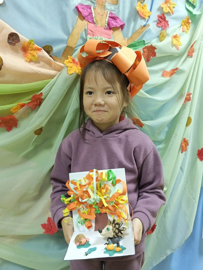 Всероссийский творческий конкурс «Очарование осени»  - детский рисунок, поделка, творческая работа, категория школьники, 1 класс, дистанционный конкурс, школьный конкурс