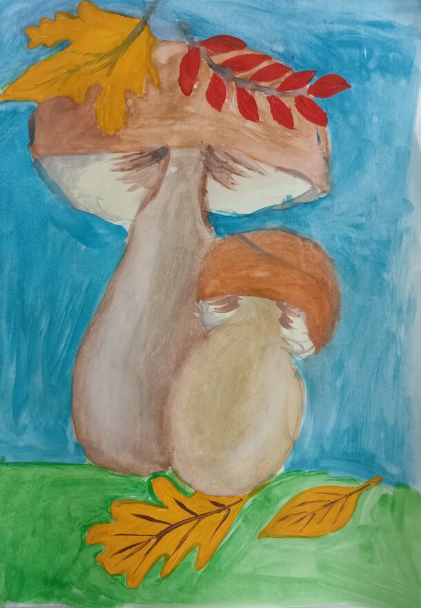 Всероссийский творческий конкурс «Очарование осени»  - детский рисунок, поделка, творческая работа, категория школьники, 6 класс, дистанционный конкурс, школьный конкурс