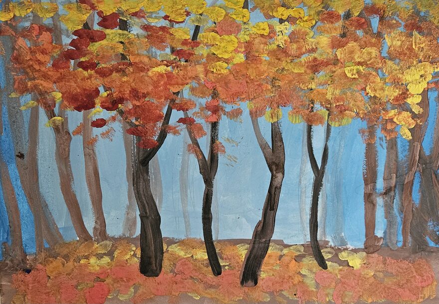 Всероссийский творческий конкурс «Очарование осени»  - детский рисунок, поделка, творческая работа, категория дошкольники, детский сад, дистанционный конкурс, школьный конкурс