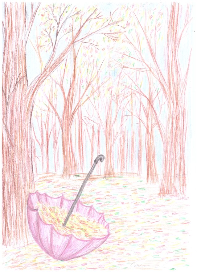 Всероссийский творческий конкурс «Очарование осени»  - детский рисунок, поделка, творческая работа, категория школьники, 6 класс, дистанционный конкурс, школьный конкурс