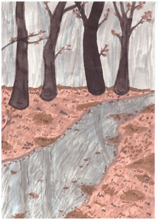 Всероссийский творческий конкурс «Очарование осени»  - детский рисунок, поделка, творческая работа, категория школьники, 5 класс, дистанционный конкурс, школьный конкурс