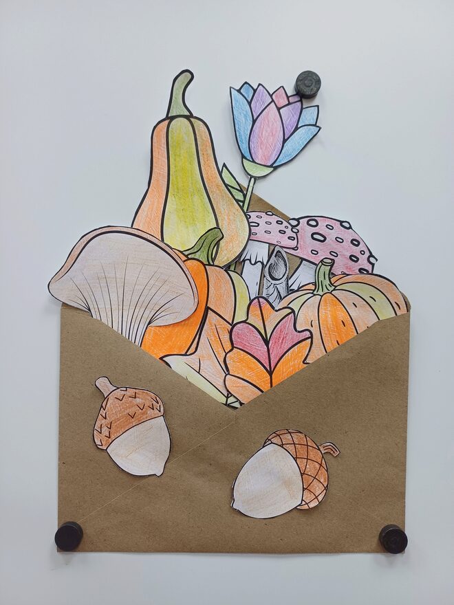 Всероссийский творческий конкурс «Очарование осени»  - детский рисунок, поделка, творческая работа, категория школьники, 2 класс, дистанционный конкурс, школьный конкурс