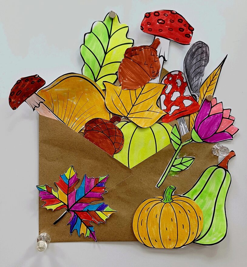 Всероссийский творческий конкурс «Очарование осени»  - детский рисунок, поделка, творческая работа, категория школьники, 2 класс, дистанционный конкурс, школьный конкурс