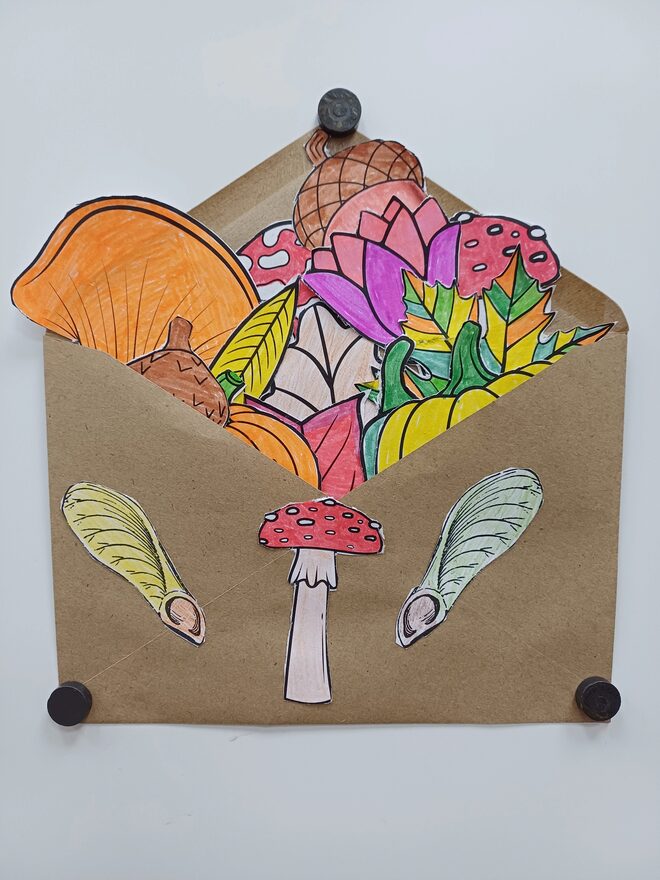 Всероссийский творческий конкурс «Очарование осени»  - детский рисунок, поделка, творческая работа, категория школьники, 2 класс, дистанционный конкурс, школьный конкурс