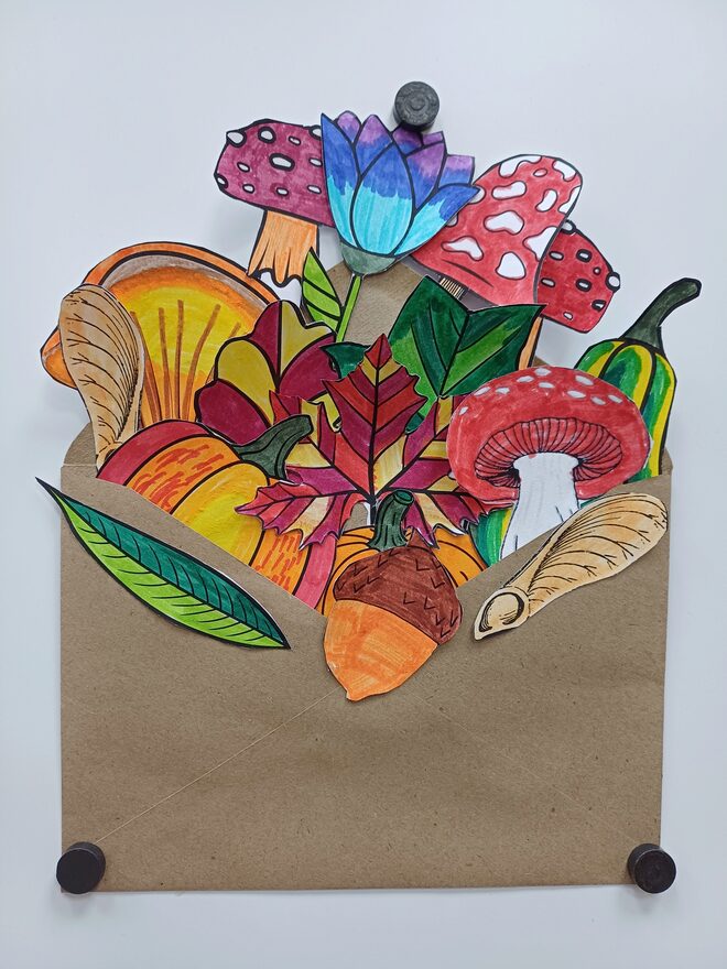 Всероссийский творческий конкурс «Очарование осени»  - детский рисунок, поделка, творческая работа, категория школьники, 2 класс, дистанционный конкурс, школьный конкурс