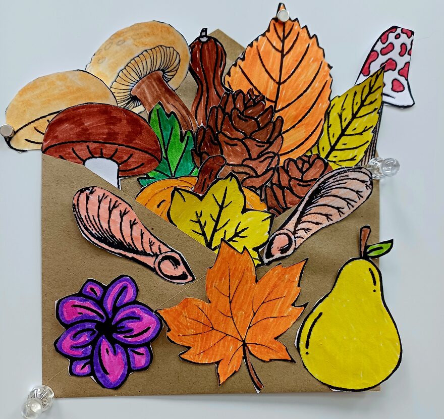 Всероссийский творческий конкурс «Очарование осени»  - детский рисунок, поделка, творческая работа, категория школьники, 2 класс, дистанционный конкурс, школьный конкурс