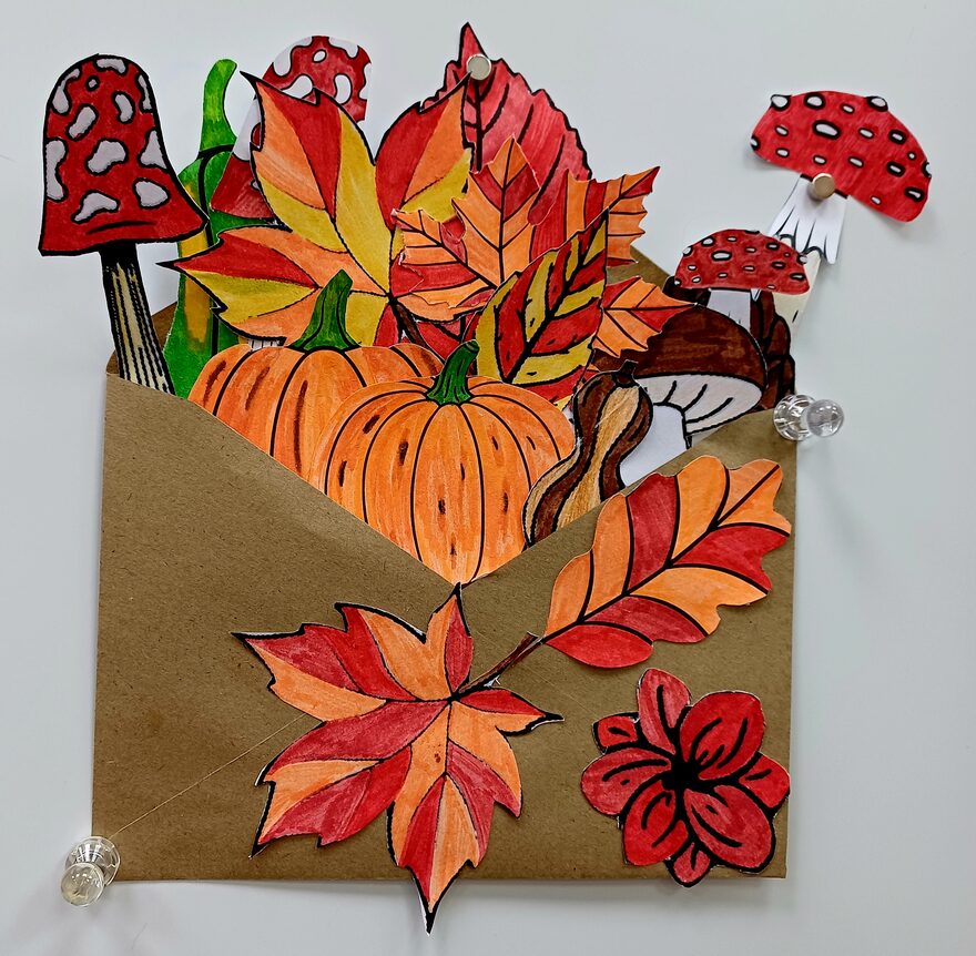 Всероссийский творческий конкурс «Очарование осени»  - детский рисунок, поделка, творческая работа, категория школьники, 2 класс, дистанционный конкурс, школьный конкурс