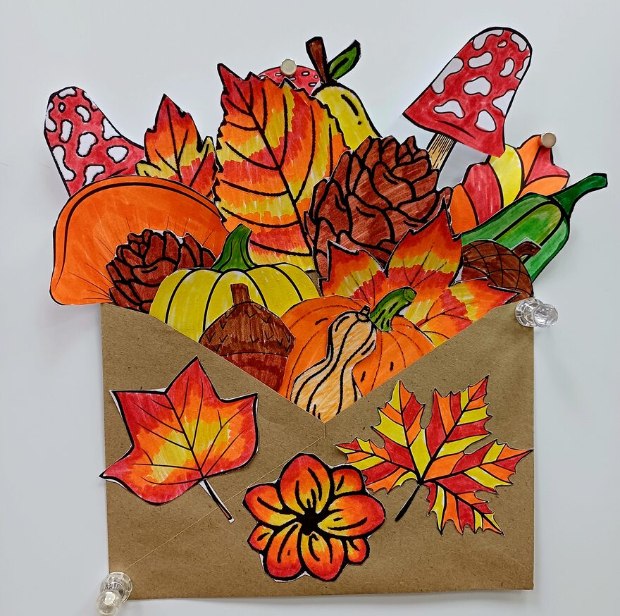 Всероссийский творческий конкурс «Очарование осени»  - детский рисунок, поделка, творческая работа, категория школьники, 2 класс, дистанционный конкурс, школьный конкурс