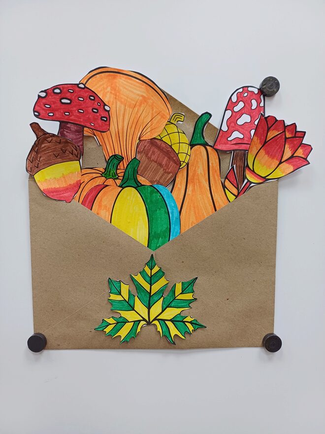 Всероссийский творческий конкурс «Очарование осени»  - детский рисунок, поделка, творческая работа, категория школьники, 2 класс, дистанционный конкурс, школьный конкурс