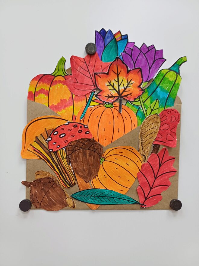 Всероссийский творческий конкурс «Очарование осени»  - детский рисунок, поделка, творческая работа, категория школьники, 2 класс, дистанционный конкурс, школьный конкурс