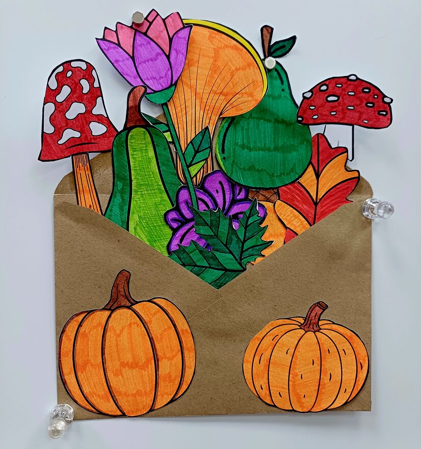 Всероссийский творческий конкурс «Очарование осени»  - детский рисунок, поделка, творческая работа, категория школьники, 2 класс, дистанционный конкурс, школьный конкурс