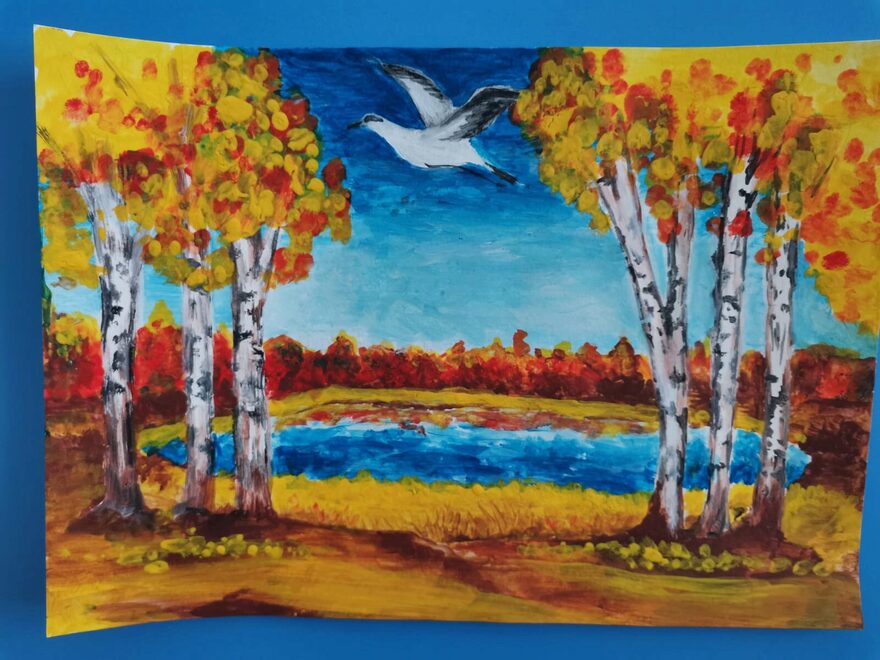 Всероссийский творческий конкурс «Очарование осени»  - детский рисунок, поделка, творческая работа, категория дошкольники, детский сад, дистанционный конкурс, школьный конкурс