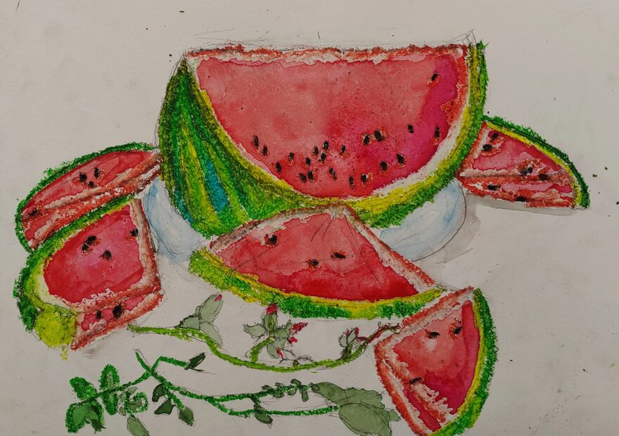 Всероссийский творческий конкурс «Очарование осени»  - детский рисунок, поделка, творческая работа, категория школьники, 6 класс, дистанционный конкурс, школьный конкурс