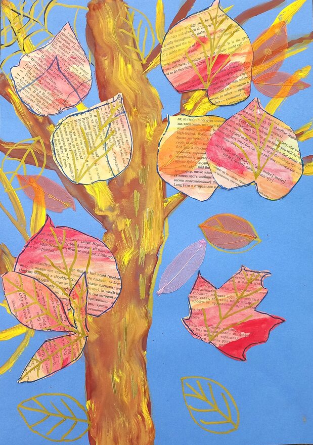 Всероссийский творческий конкурс «Очарование осени»  - детский рисунок, поделка, творческая работа, категория школьники, 3 класс, дистанционный конкурс, школьный конкурс