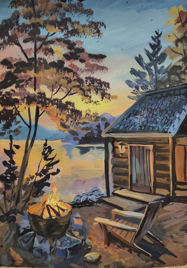 Всероссийский творческий конкурс «Очарование осени»  - детский рисунок, поделка, творческая работа, категория школьники, 4 класс, дистанционный конкурс, школьный конкурс