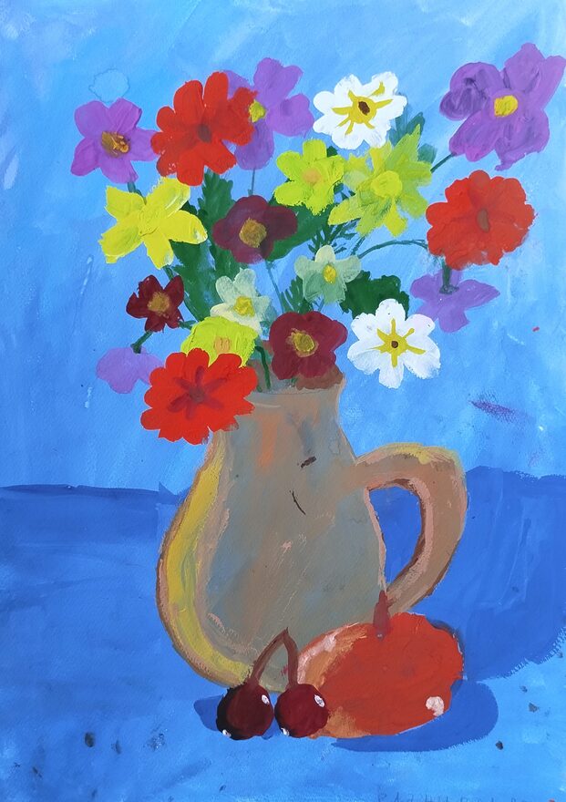 Всероссийский творческий конкурс «Очарование осени»  - детский рисунок, поделка, творческая работа, категория школьники, 1 класс, дистанционный конкурс, школьный конкурс