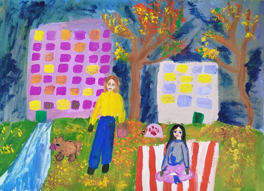 Всероссийский творческий конкурс «Очарование осени»  - детский рисунок, поделка, творческая работа, категория школьники, 5 класс, дистанционный конкурс, школьный конкурс