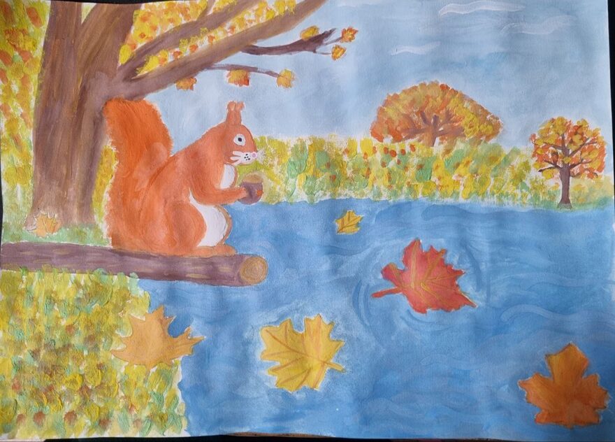 Всероссийский творческий конкурс «Очарование осени»  - детский рисунок, поделка, творческая работа, категория дошкольники, детский сад, дистанционный конкурс, школьный конкурс
