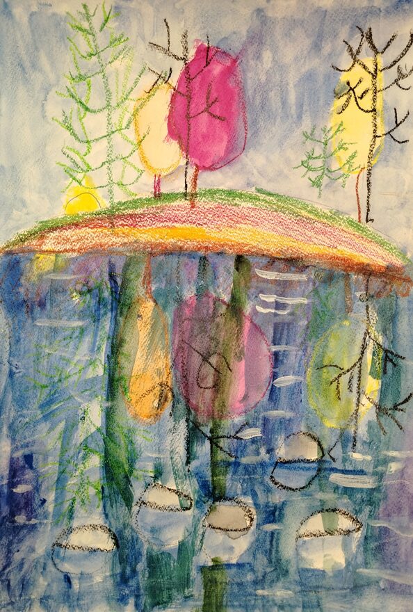 Всероссийский творческий конкурс «Очарование осени»  - детский рисунок, поделка, творческая работа, категория школьники, 1 класс, дистанционный конкурс, школьный конкурс