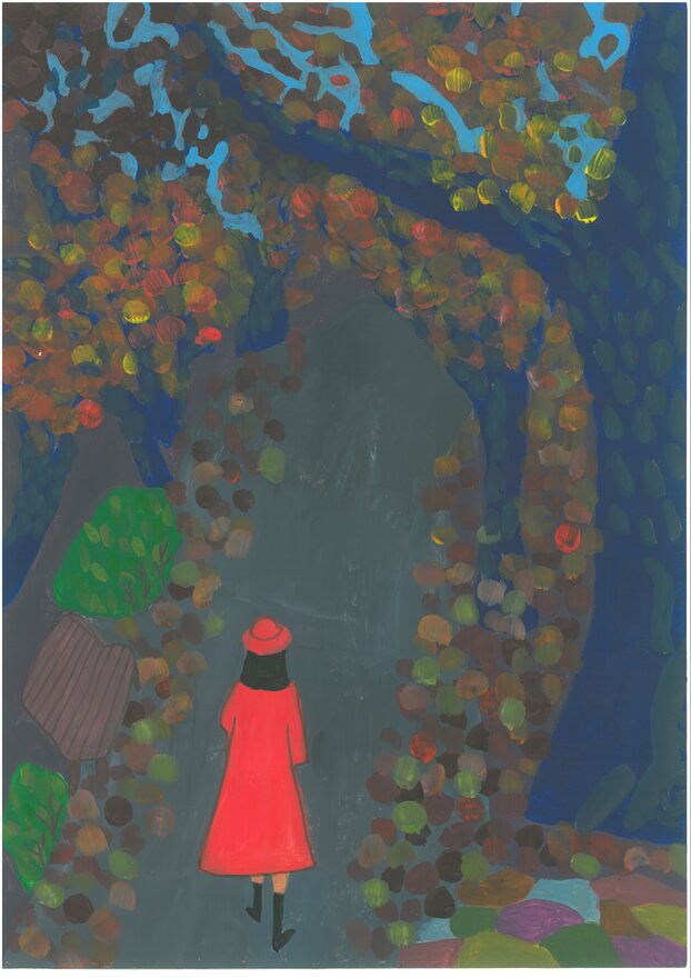 Всероссийский творческий конкурс «Очарование осени»  - детский рисунок, поделка, творческая работа, категория школьники, 7 класс, дистанционный конкурс, школьный конкурс