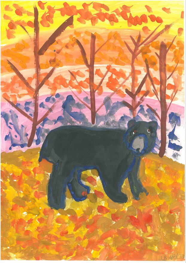 Всероссийский творческий конкурс «Очарование осени»  - детский рисунок, поделка, творческая работа, категория школьники, 2 класс, дистанционный конкурс, школьный конкурс