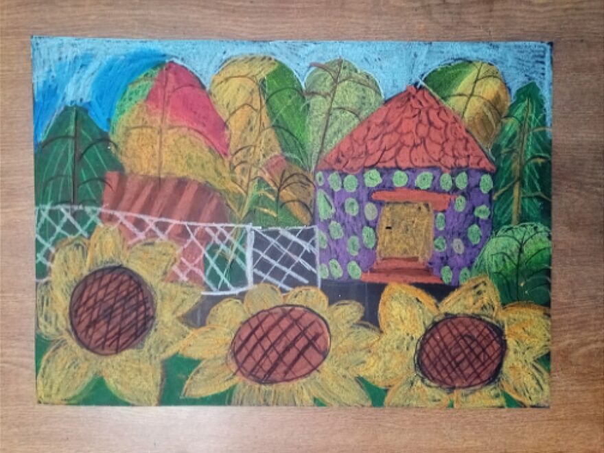 Всероссийский творческий конкурс «Очарование осени»  - детский рисунок, поделка, творческая работа, категория школьники, 1 класс, дистанционный конкурс, школьный конкурс