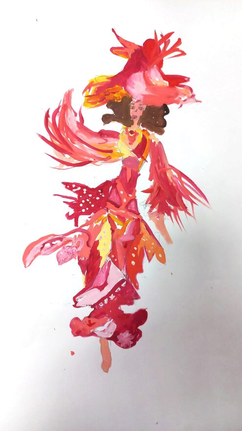 Всероссийский творческий конкурс «Очарование осени»  - детский рисунок, поделка, творческая работа, категория школьники, 6 класс, дистанционный конкурс, школьный конкурс