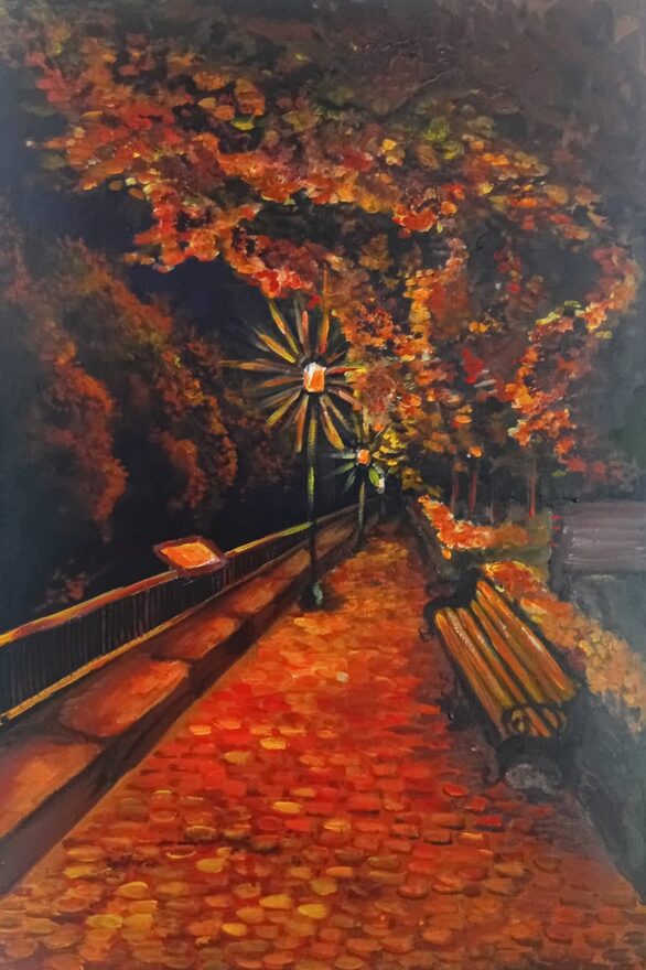 Всероссийский творческий конкурс «Очарование осени»  - детский рисунок, поделка, творческая работа, категория школьники, 2 класс, дистанционный конкурс, школьный конкурс