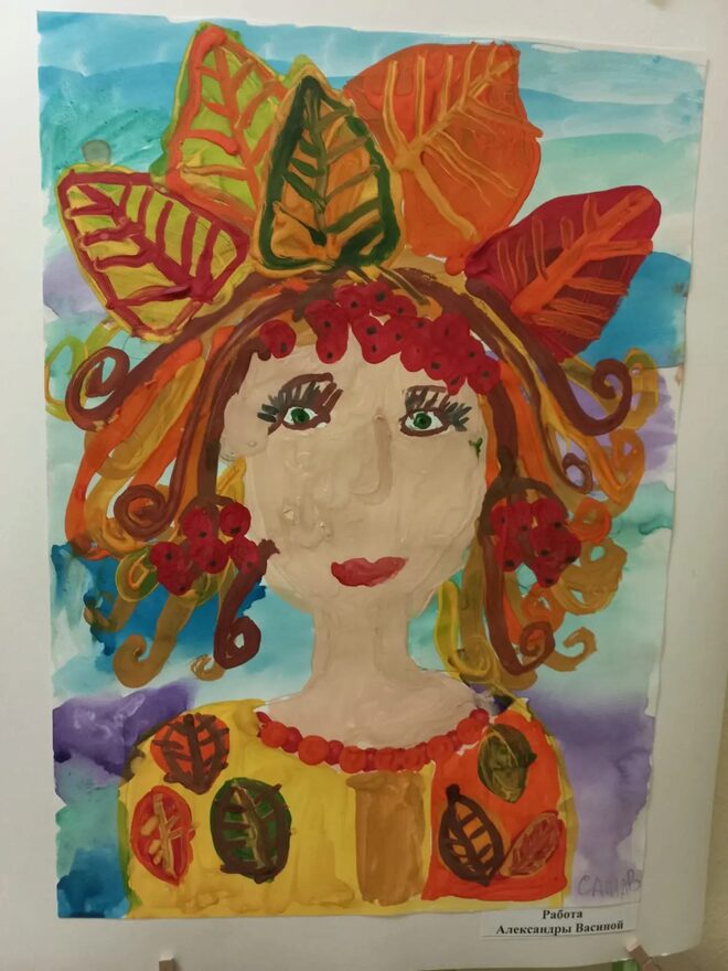 Всероссийский творческий конкурс «Очарование осени»  - детский рисунок, поделка, творческая работа, категория дошкольники, детский сад, дистанционный конкурс, школьный конкурс