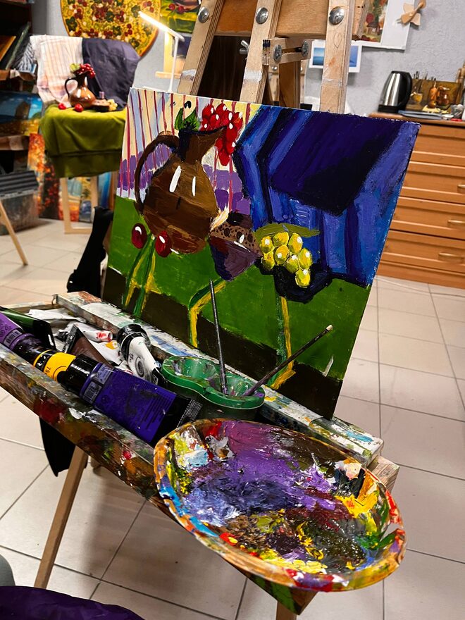 Всероссийский творческий конкурс «Очарование осени»  - детский рисунок, поделка, творческая работа, категория школьники, 4 класс, дистанционный конкурс, школьный конкурс