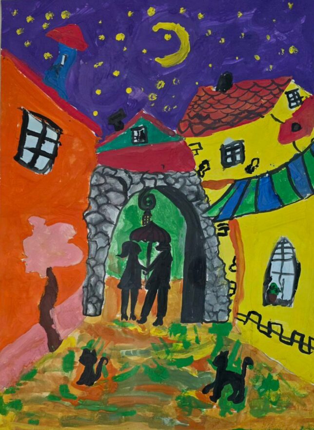 Всероссийский творческий конкурс «Очарование осени»  - детский рисунок, поделка, творческая работа, категория школьники, 1 класс, дистанционный конкурс, школьный конкурс