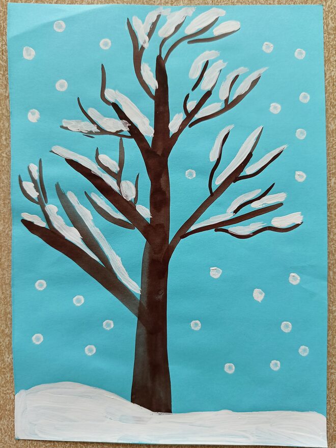 Всероссийский творческий конкурс «Разбросала зима покрывала...»  - детский рисунок, поделка, творческая работа, категория дошкольники, детский сад, дистанционный конкурс, школьный конкурс