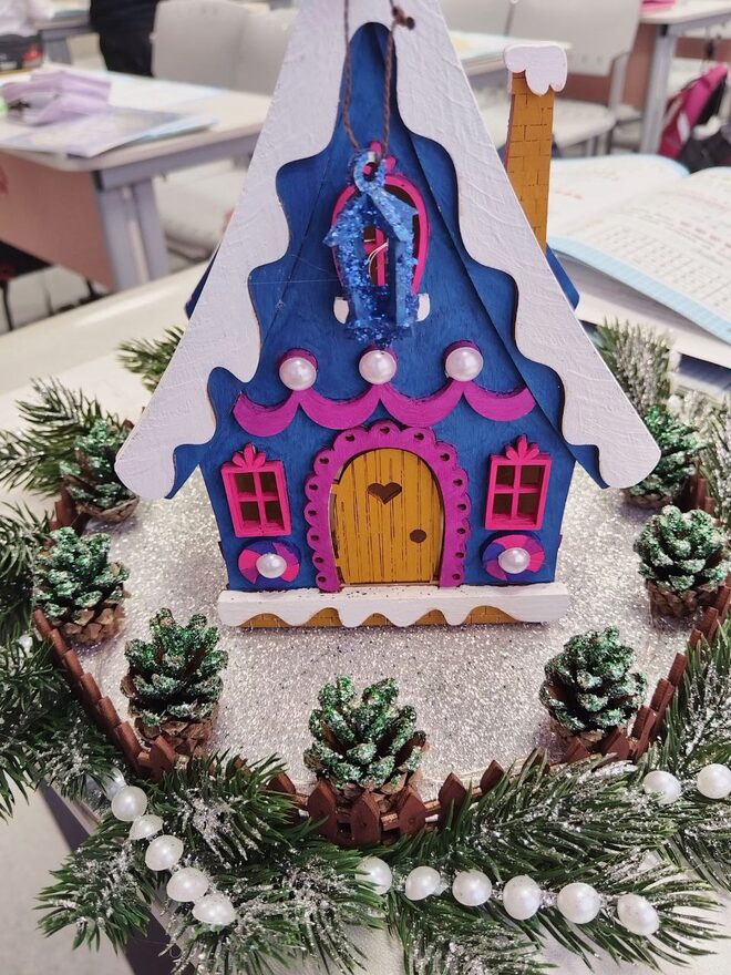 Всероссийский творческий конкурс «Разбросала зима покрывала...»  - детский рисунок, поделка, творческая работа, категория школьники, 1 класс, дистанционный конкурс, школьный конкурс