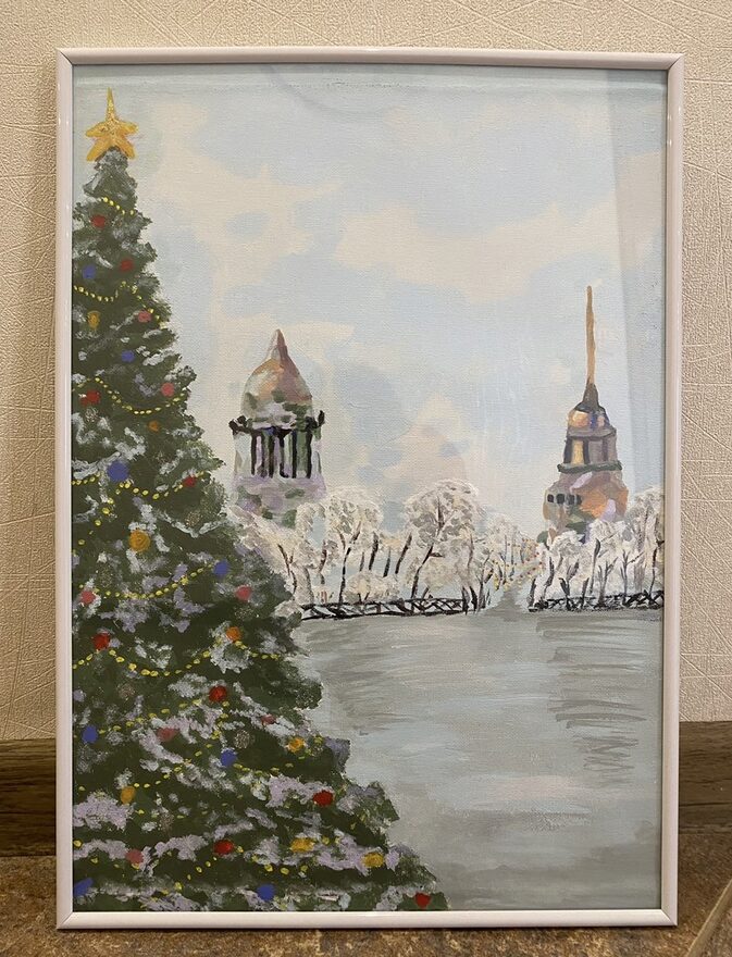 Всероссийский творческий конкурс «Разбросала зима покрывала...»  - детский рисунок, поделка, творческая работа, категория школьники, 4 класс, дистанционный конкурс, школьный конкурс