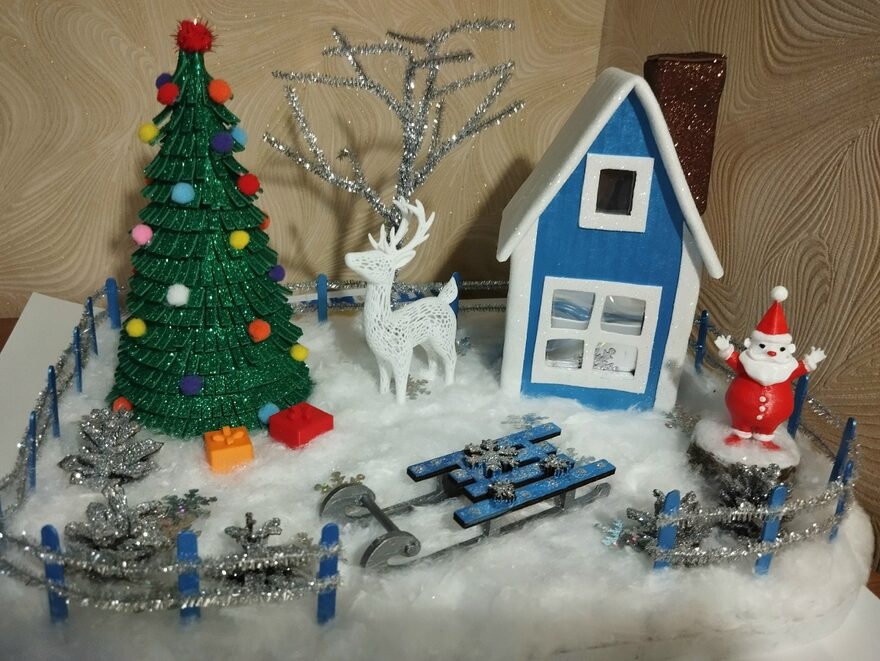 Всероссийский творческий конкурс «Разбросала зима покрывала...»  - детский рисунок, поделка, творческая работа, категория взрослые, дистанционный конкурс, школьный конкурс