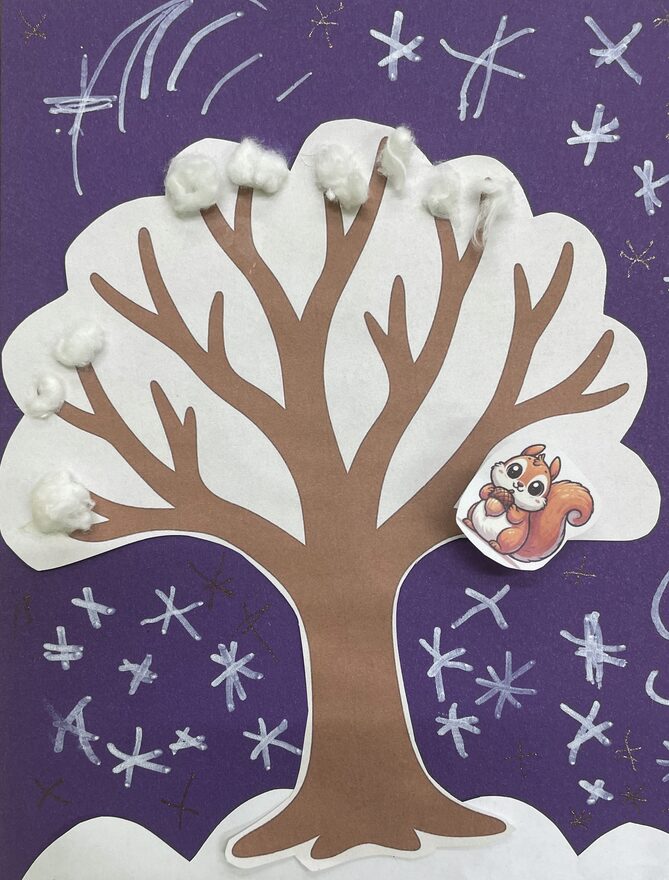 Всероссийский творческий конкурс «Разбросала зима покрывала...»  - детский рисунок, поделка, творческая работа, категория дошкольники, детский сад, дистанционный конкурс, школьный конкурс