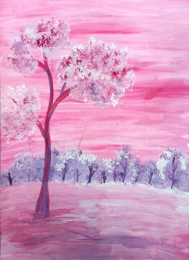 Всероссийский творческий конкурс «Разбросала зима покрывала...»  - детский рисунок, поделка, творческая работа, категория школьники, 5 класс, дистанционный конкурс, школьный конкурс