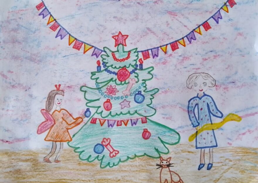 Всероссийский творческий конкурс «Разбросала зима покрывала...»  - детский рисунок, поделка, творческая работа, категория школьники, 10 класс, дистанционный конкурс, школьный конкурс