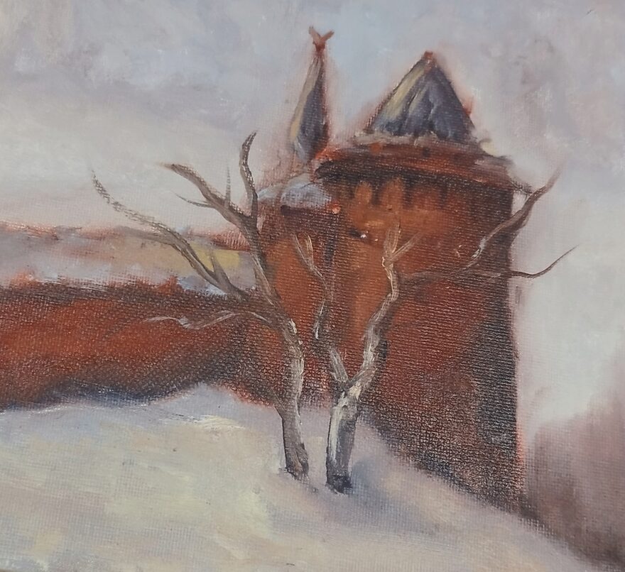 Всероссийский творческий конкурс «Разбросала зима покрывала...»  - детский рисунок, поделка, творческая работа, категория школьники, 5 класс, дистанционный конкурс, школьный конкурс