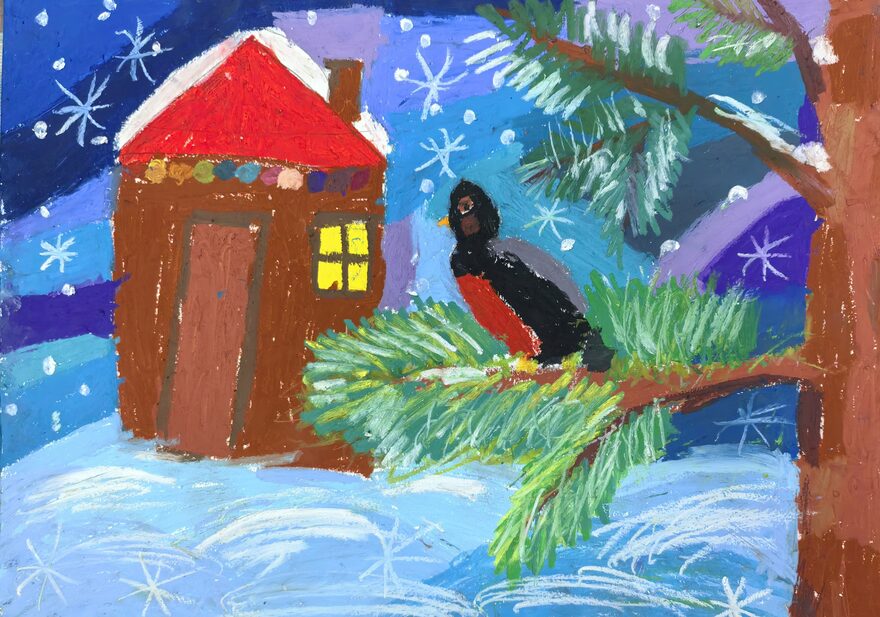 Всероссийский творческий конкурс «Разбросала зима покрывала...»  - детский рисунок, поделка, творческая работа, категория дошкольники, детский сад, дистанционный конкурс, школьный конкурс