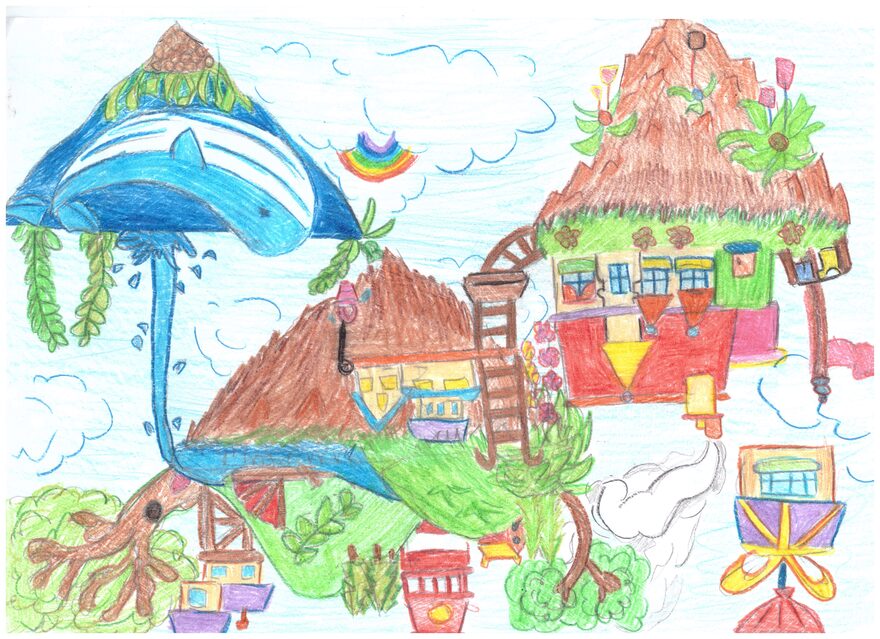 Всероссийский творческий конкурс «Вдохновение»  - детский рисунок, поделка, творческая работа, категория школьники, 6 класс, дистанционный конкурс, школьный конкурс