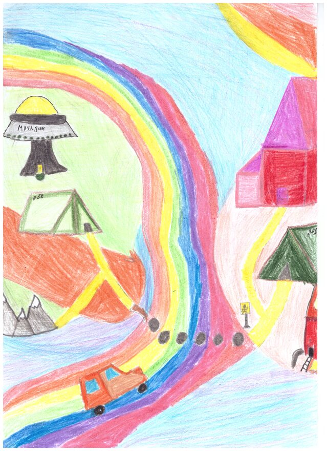 Всероссийский творческий конкурс «Вдохновение»  - детский рисунок, поделка, творческая работа, категория школьники, 6 класс, дистанционный конкурс, школьный конкурс