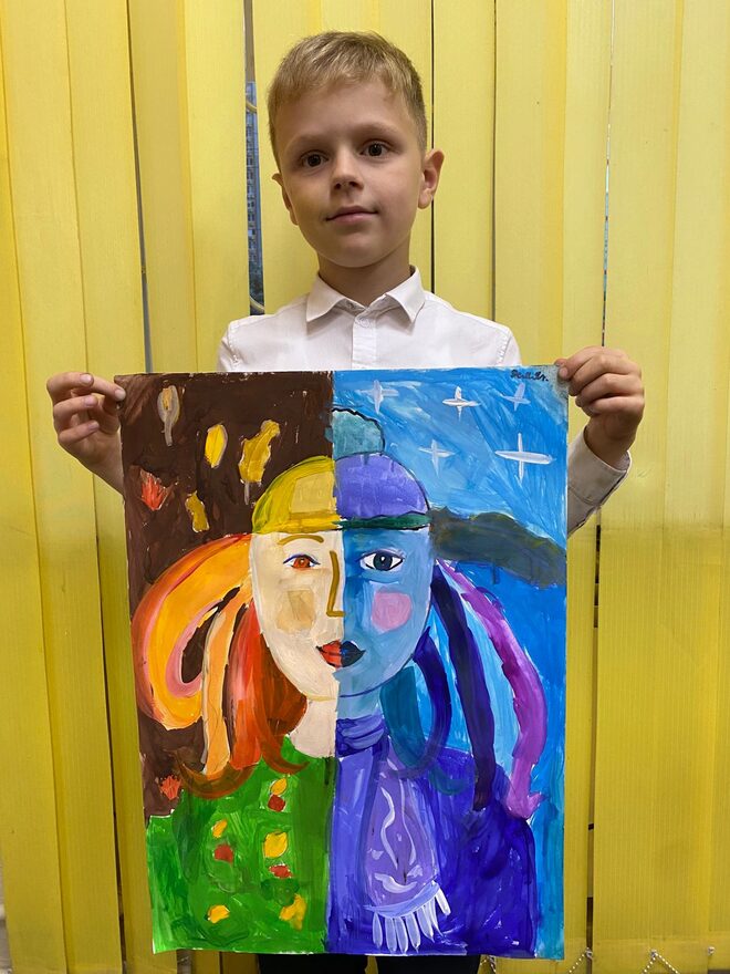 Всероссийский творческий конкурс «Вдохновение»  - детский рисунок, поделка, творческая работа, категория школьники, 2 класс, дистанционный конкурс, школьный конкурс